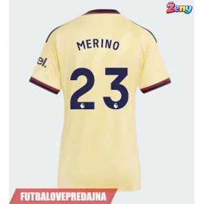 Lacne Ženy Futbalové dres Arsenal Mikel Merino #23 2026-27 Krátky Rukáv - Tretina